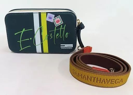 雑貨 E コステロ エルメェス コステロ コラボショルダーバッグ ジョジョの奇妙な冒険 第六部 ストーンオーシャン×サマンサベガ