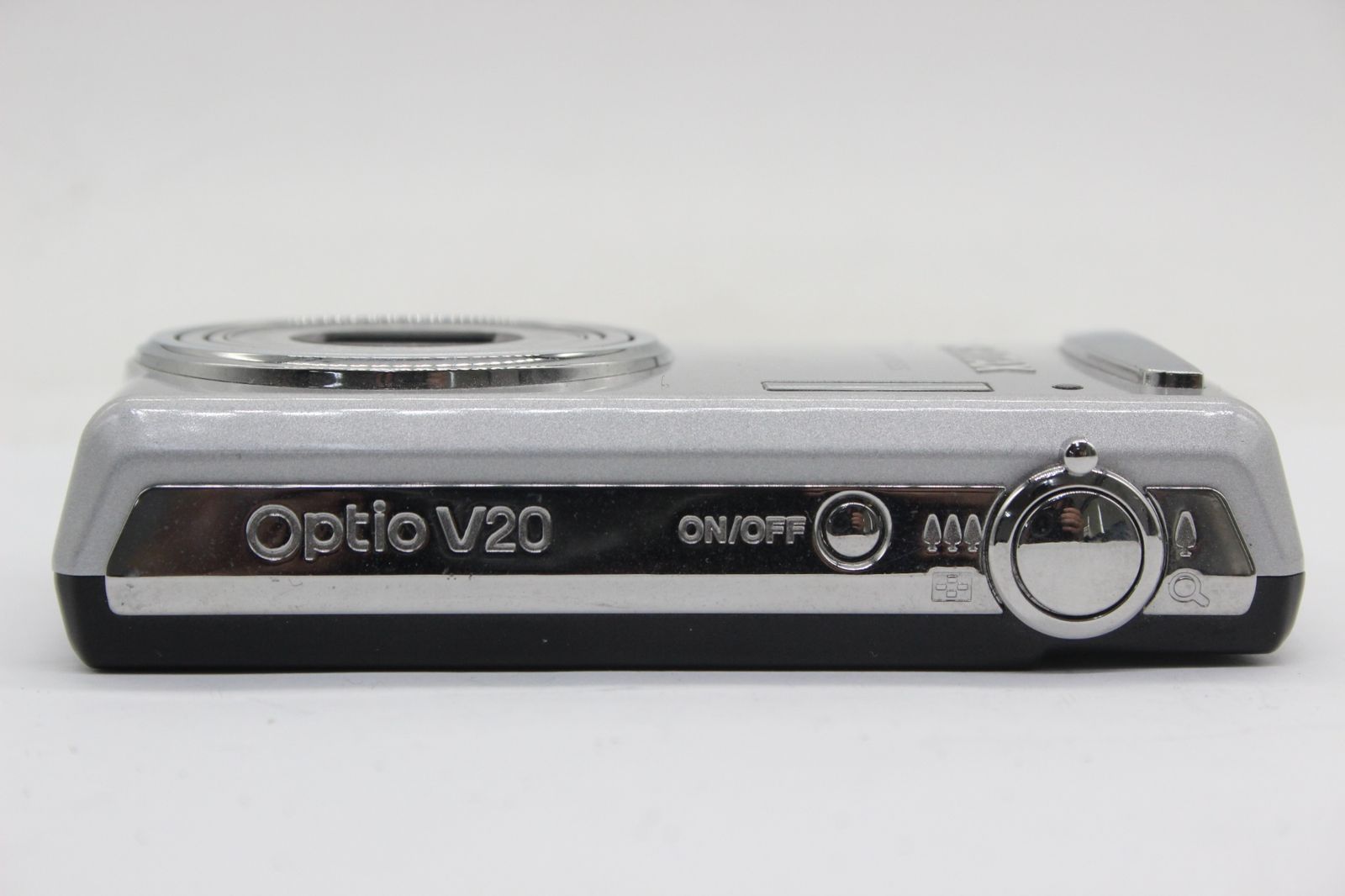 リコー 【返品保証】 ペンタックス Pentax Optio V20 5x バッテリー付き コンパクトデジタルカメラ v1098
