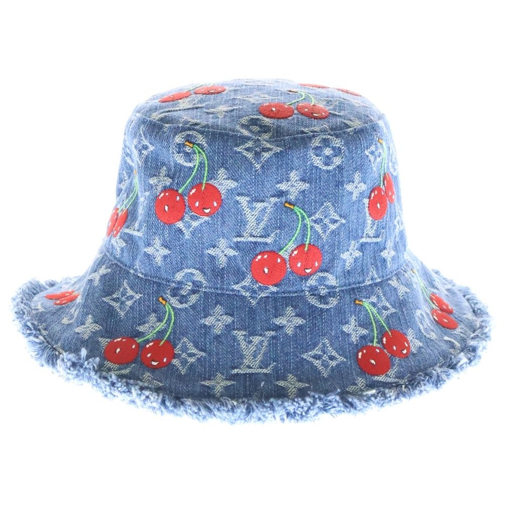 極美品✨ LOUIS VUITTON モノグラム デニム バケットハット 稀少 LOUIS VUITTON (ルイヴィトン) バケットハット・モノグラム