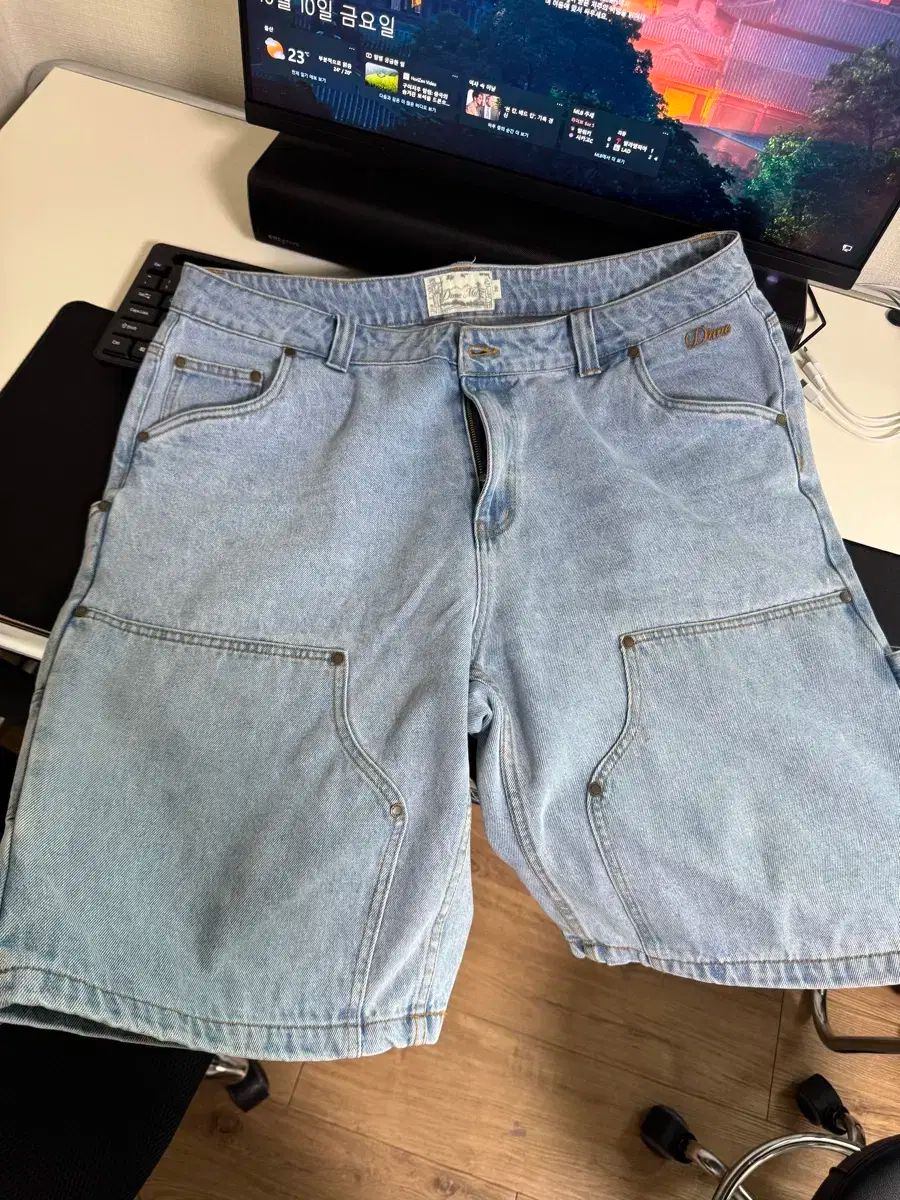 36 DIME Dime ダイム ダブルニー ショートパンツ