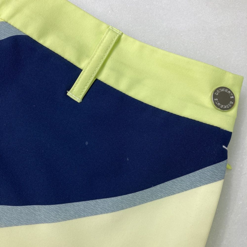 サイズ：M DESCENTE GOLF デサントゴルフ インナー付スカート イエロー