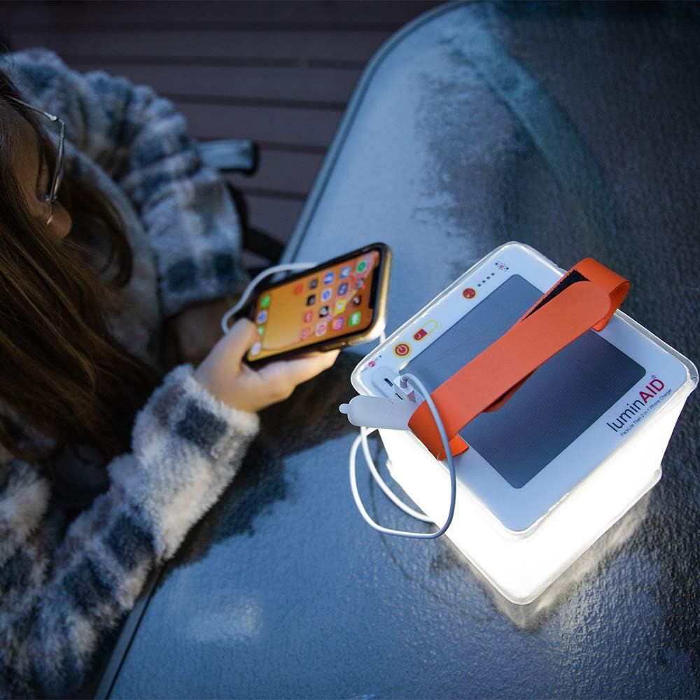 キャンプランタン|ソーラー電話充電器