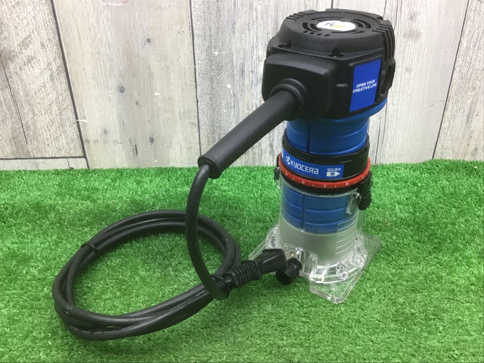 C動作品 ●リョービ RYOBI トリマ MTR-42 コード補修有り●アクトツール富山店●G