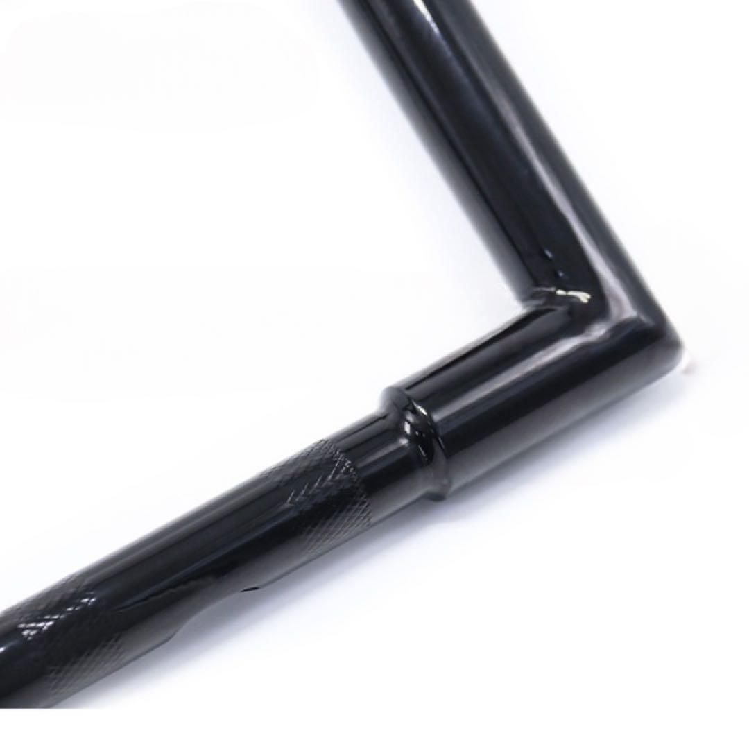 ハーレー適合 10インチ スポーツスター ハンドル エイプハンガー ハンドルバー ブラック XL1200X XL883N など対応 LAWEED_CL