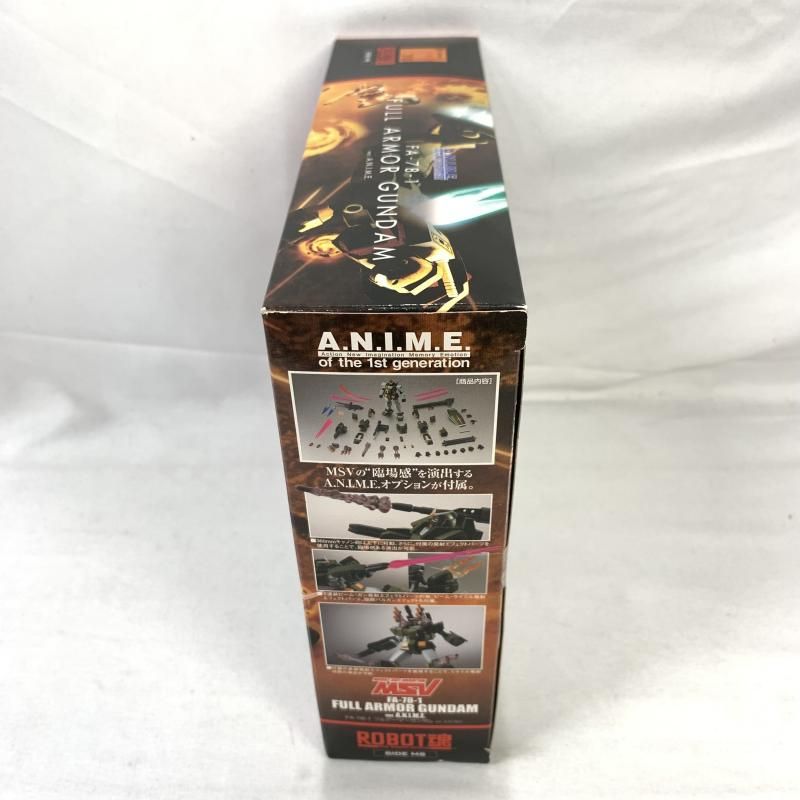 中古】開封・箱ｲﾀﾐ)ROBOT魂 ＜SIDE MS＞ FA-78-1ﾌﾙｱｰﾏｰｶﾞﾝﾀﾞﾑ