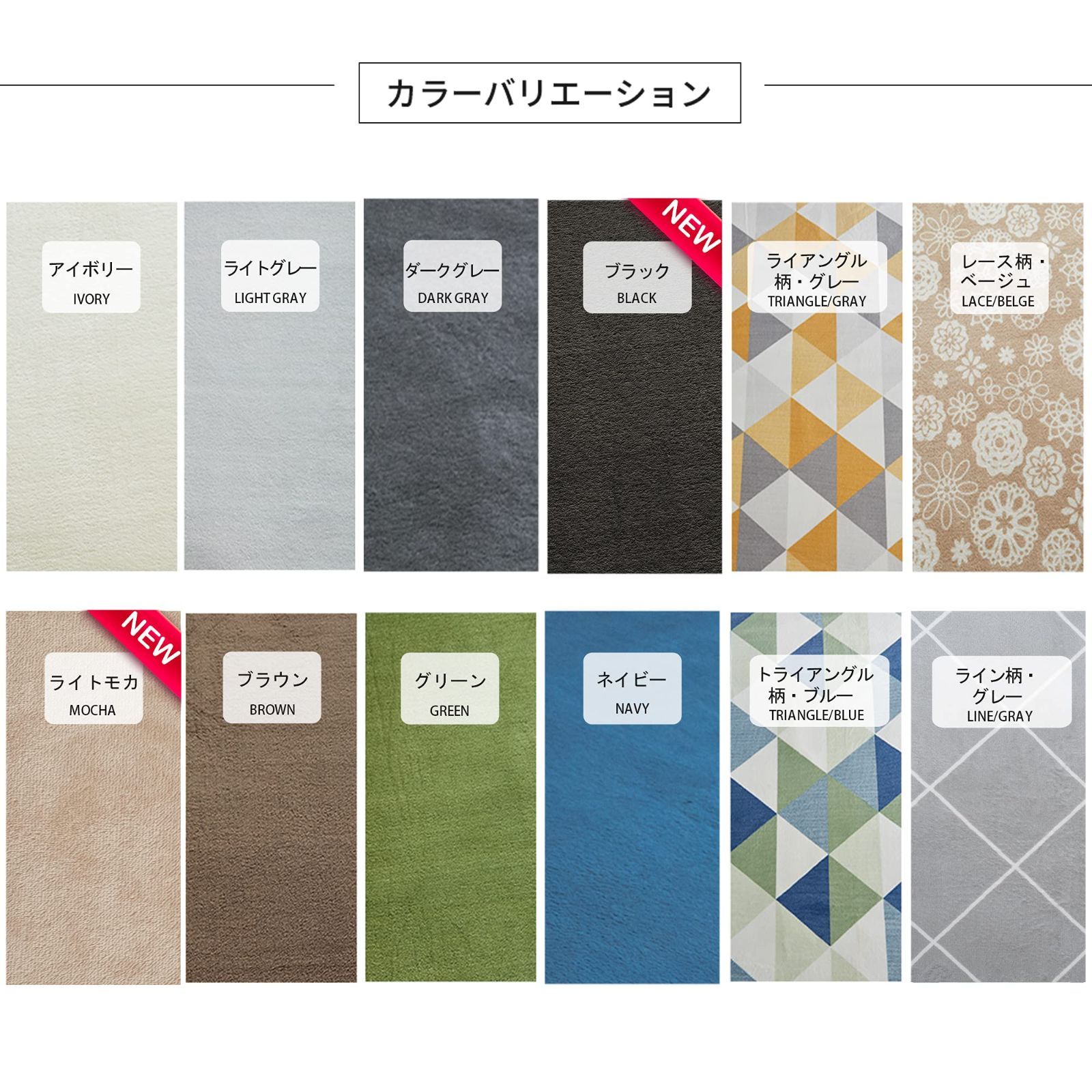 【送料無料 】 185×185cm_ダークグレー VK Living カーペット ラグ ラグマット 絨毯 185×185cm(約2畳) 滑り止め 洗える 防ダニ