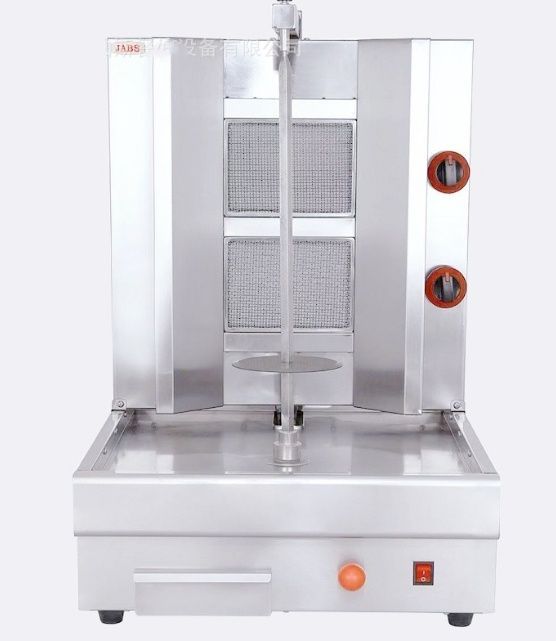 人気 LPガス ケバブグリル機 自動回転 電動 単相 100V|カウンター|バー|ケバブ