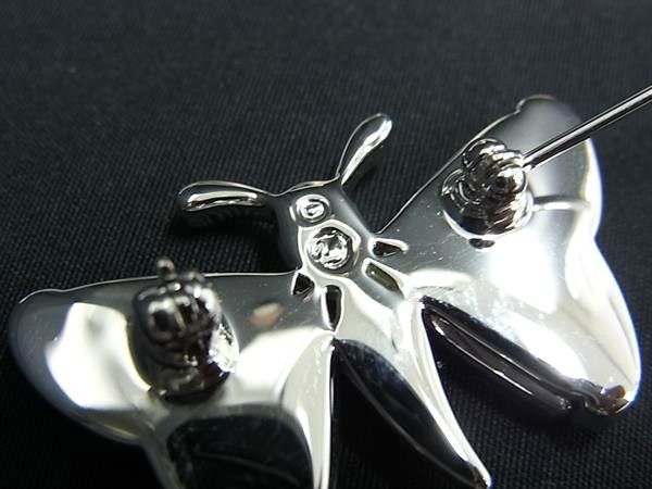 SWAROVSKI❤️✨スワロフスキー✨ピンブローチ 蝶々 □新品同様□ SWAROVSKI スワロフスキー 蝶 ピンブローチ