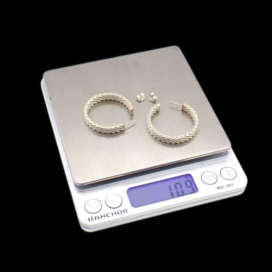 ティファニー サマセット ラージ フープ ピアス 925 シルバー 3601  