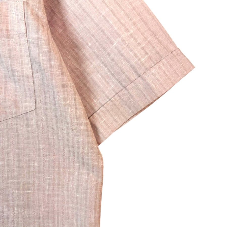 a.p.o.v. -ankoROCK\u0027s select- オンブレチェック柄ネル半袖シャツ シャツ a.p.o.v. -ankoROCK\u0027s select- ケミカルブリーチチェックオーバーサイズネルシャツ &frasl; メンズ レディース ユニセック