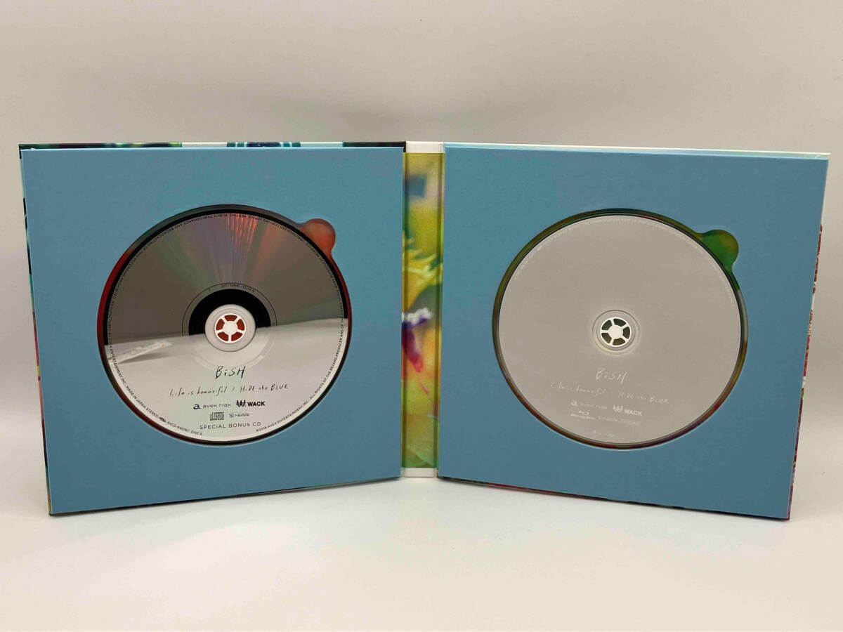 BiSH CD Life is beautiful/HiDE the BLUE(初回生産限定盤)(Blu