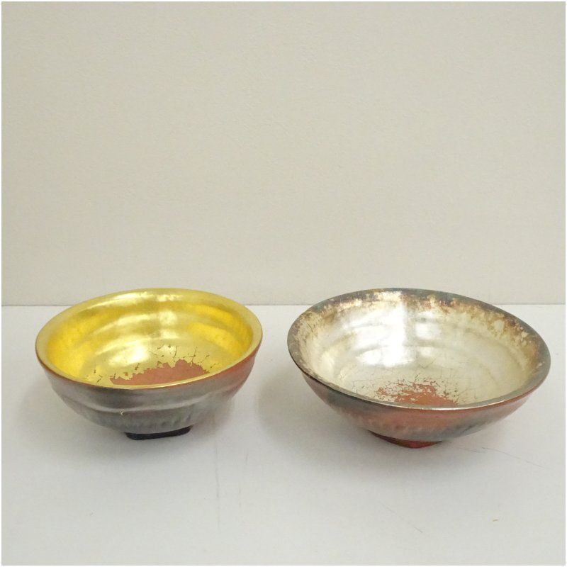 京焼 桂窯造 嶋台茶碗（共箱） 茶道 抹茶 おしゃれ 抹茶茶碗 抹茶碗 和