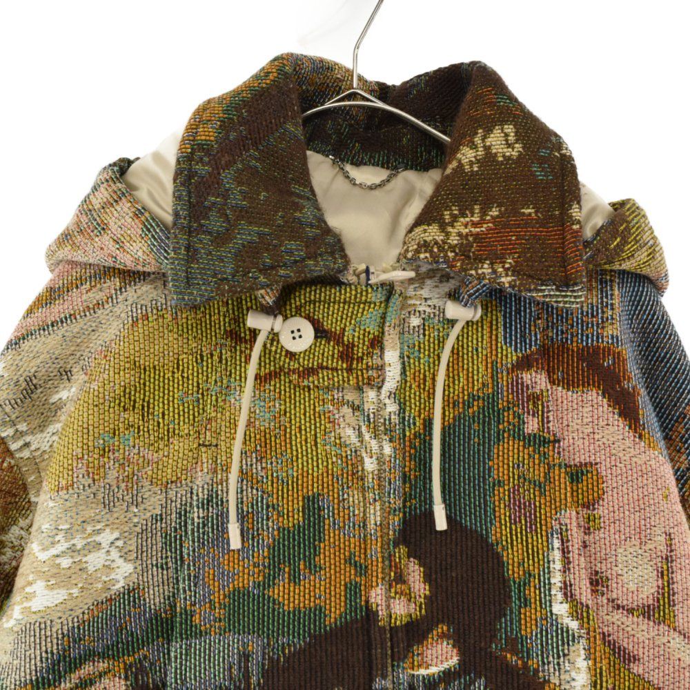 LOUIS VUITTON (ルイヴィトン) 22AW MILITARY HOODED BLOUSON ミリタリーフーデッドブルゾン 総柄  ジップアップジャケット RM222 QQ8 HNB70E マルチカラー - メルカリ