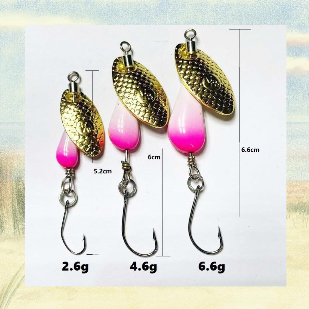 レイクトラウト ルアーセット トラウト スプーン スピナー ルアー