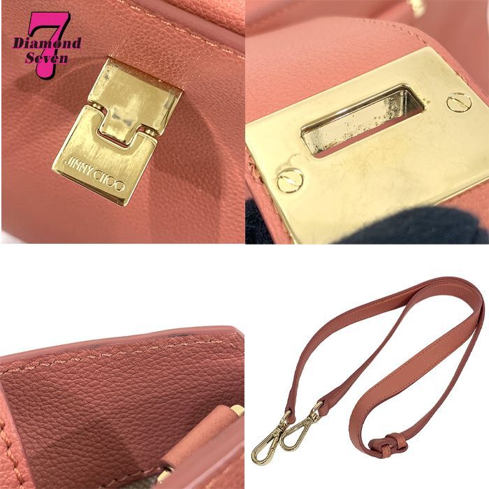 A*Y様 【極美品☆ジミーチュウ 】マリアンヌ ハンドバッグ ジミー チュウ」新作バッグ「マリアンヌ」発売 写真10枚 国際