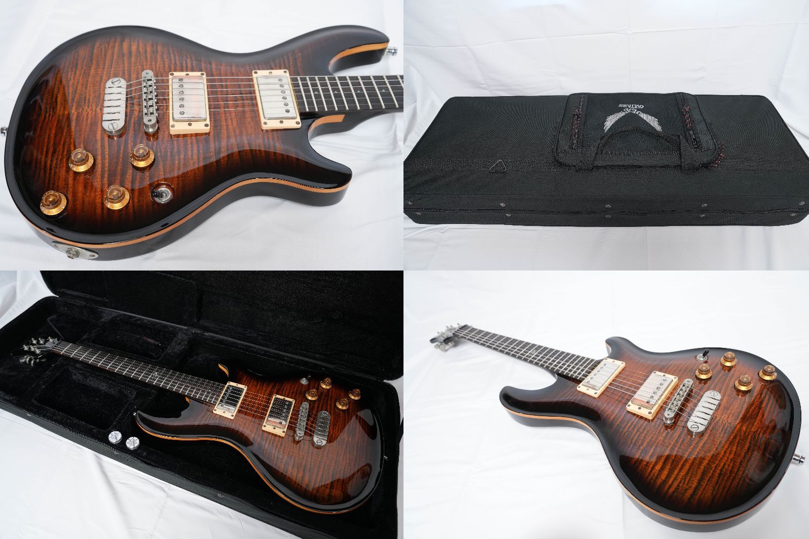 ☆DEAN☆HARDTAIL Select Sunburst Flamed Maple Top 2009年製 状態