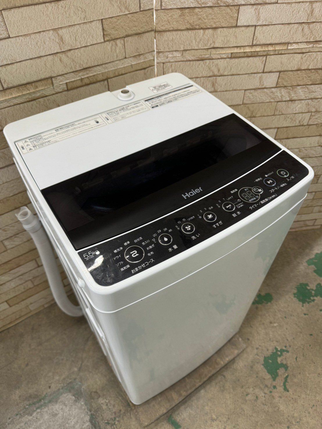 大阪送料無料☆3か月保障付き☆洗濯機☆ハイアール☆5.5kg☆2019年☆JW 