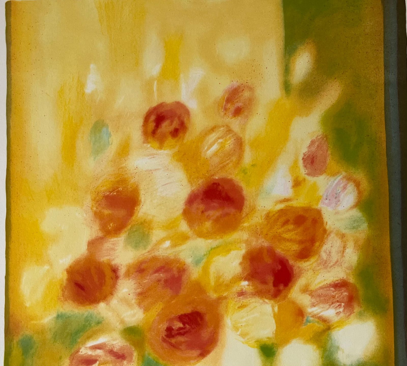 ジニー・キム リトグラフコレクション 5 購入 証明書付き 大きめ 額入り