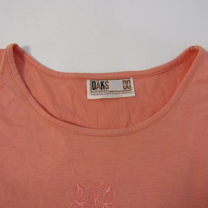 【新品】DAKS♡ダックス　スクエアネック カットソー半袖 レース刺繍ハウスチェックカットソー｜DAKS（ダックス）公式
