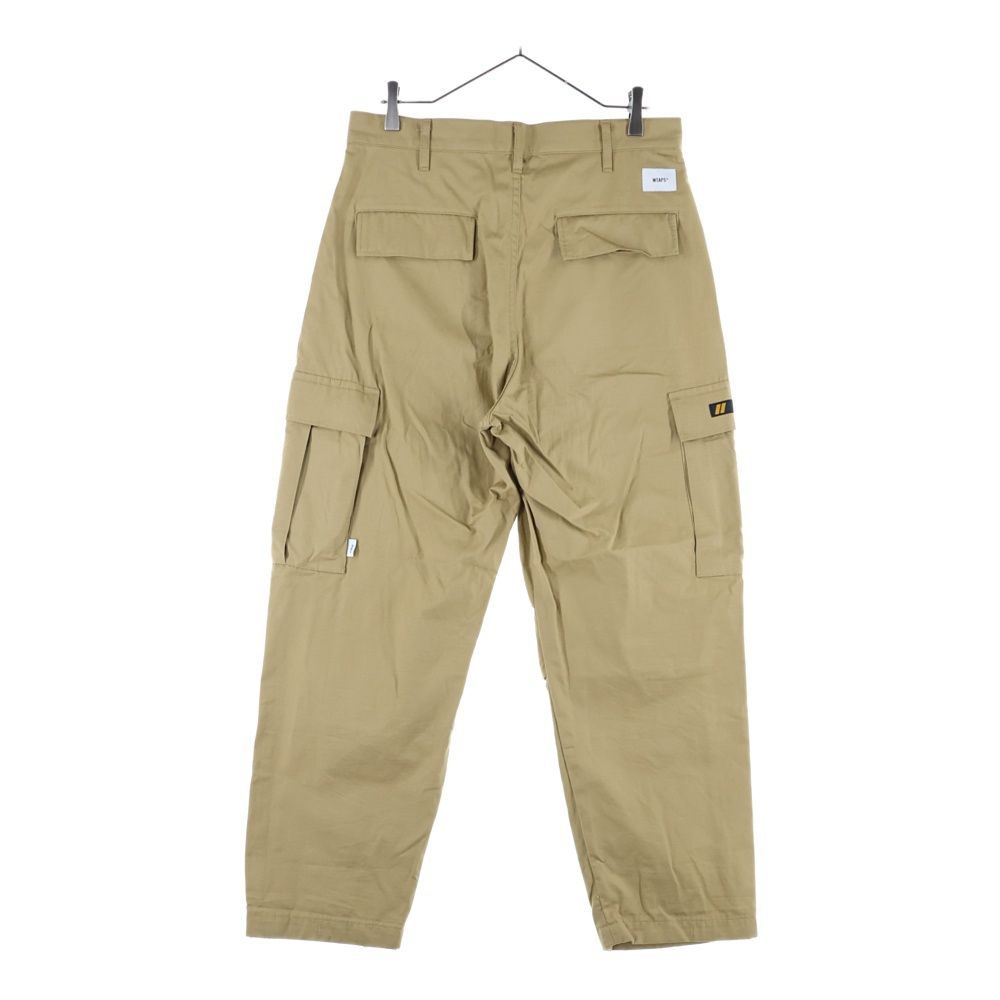 WTAPS ダブルタップス 21SS JUNGLE STOCK TROUSERS ジャングルストック トラウザーズ カーゴパンツ ベージュ 211WVDT-PTM02