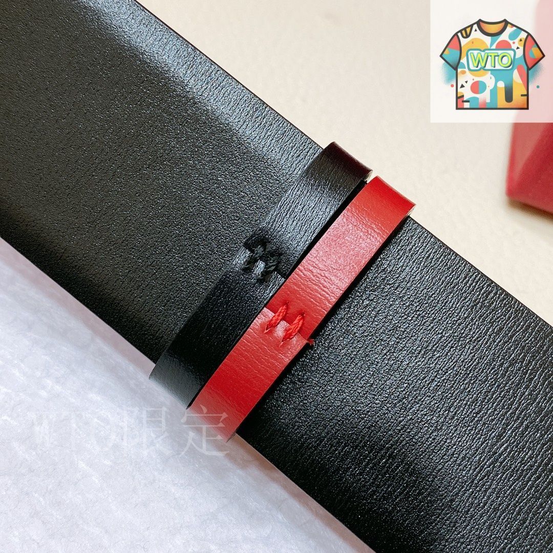 今日特価】VALENTINO GARAVANI VLOGO SIGNATURE レザーベルト-2