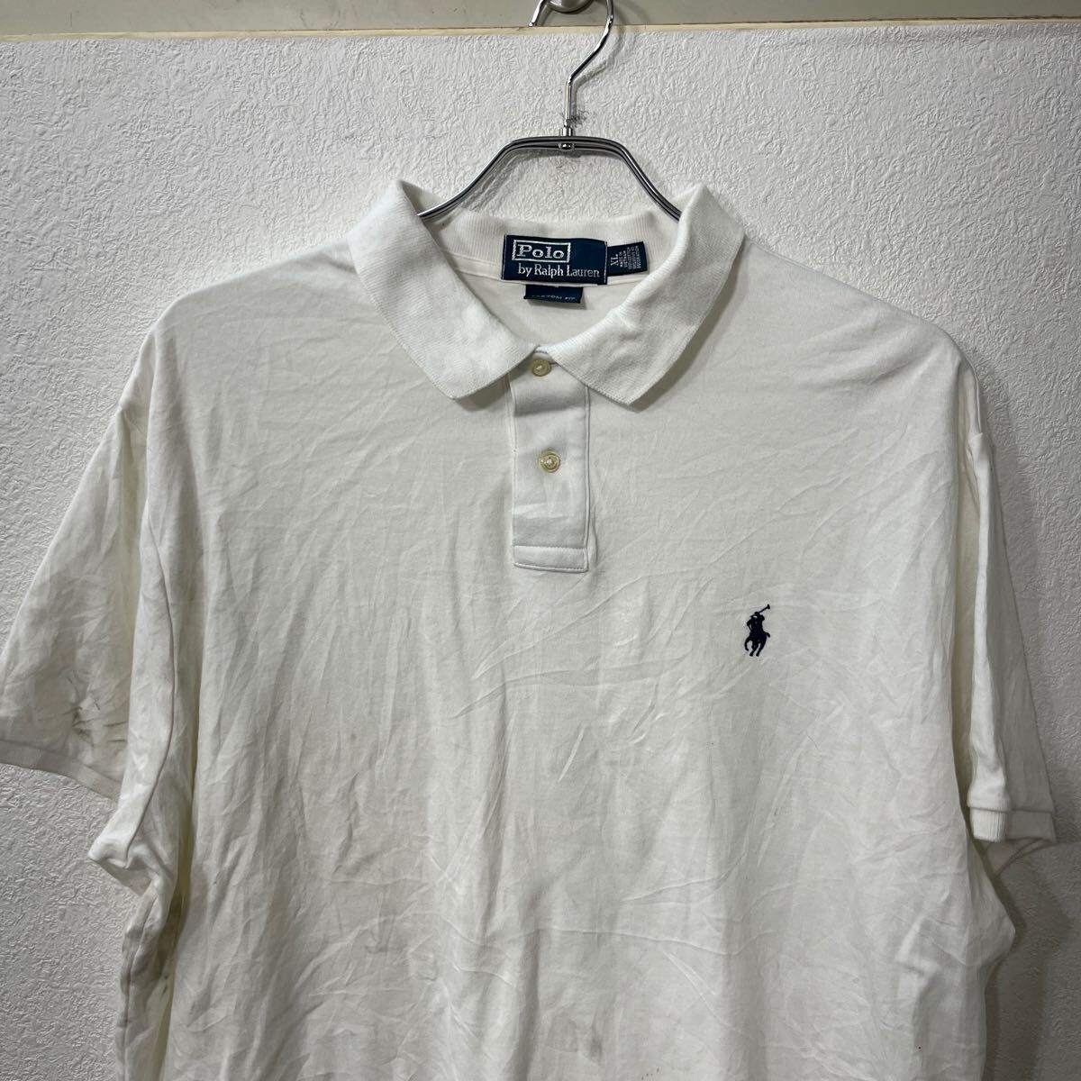 Polo Ralph Lauren 白 ポロシャツ 半袖 POLO RALPH LAUREN - ポロ ラルフローレン カスタムフィット