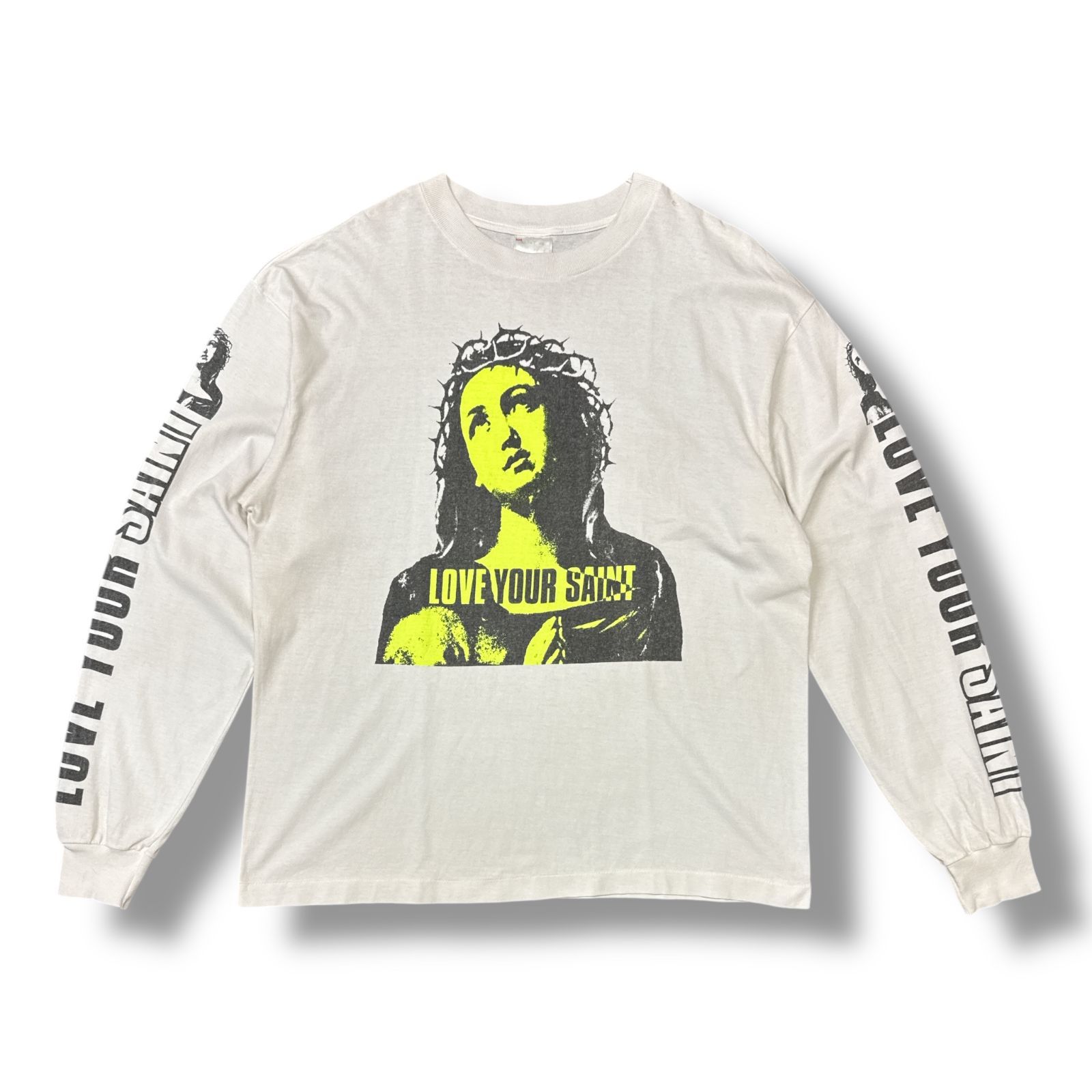 参考上代31900円 SAINT MICHAEL 24AW LS TEE / LOVE UR SAINT