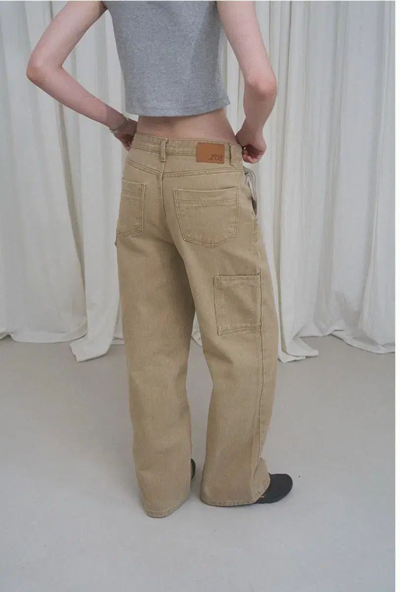 bymood Log Carpenter Denim beige