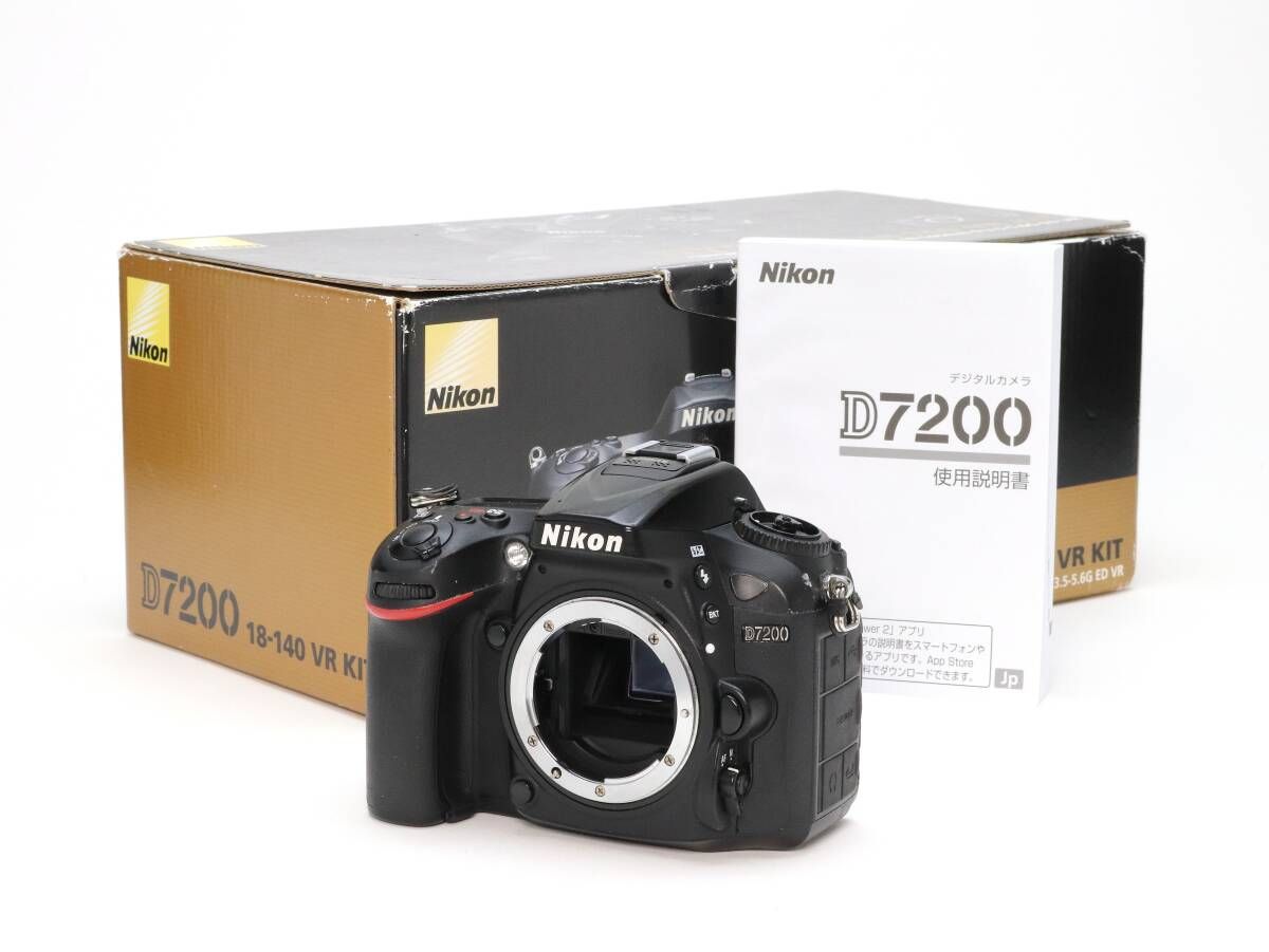 ジャンク D7200 D (難あり) Nikon ニコン D7200 ボディ シャッター数 93,779枚
