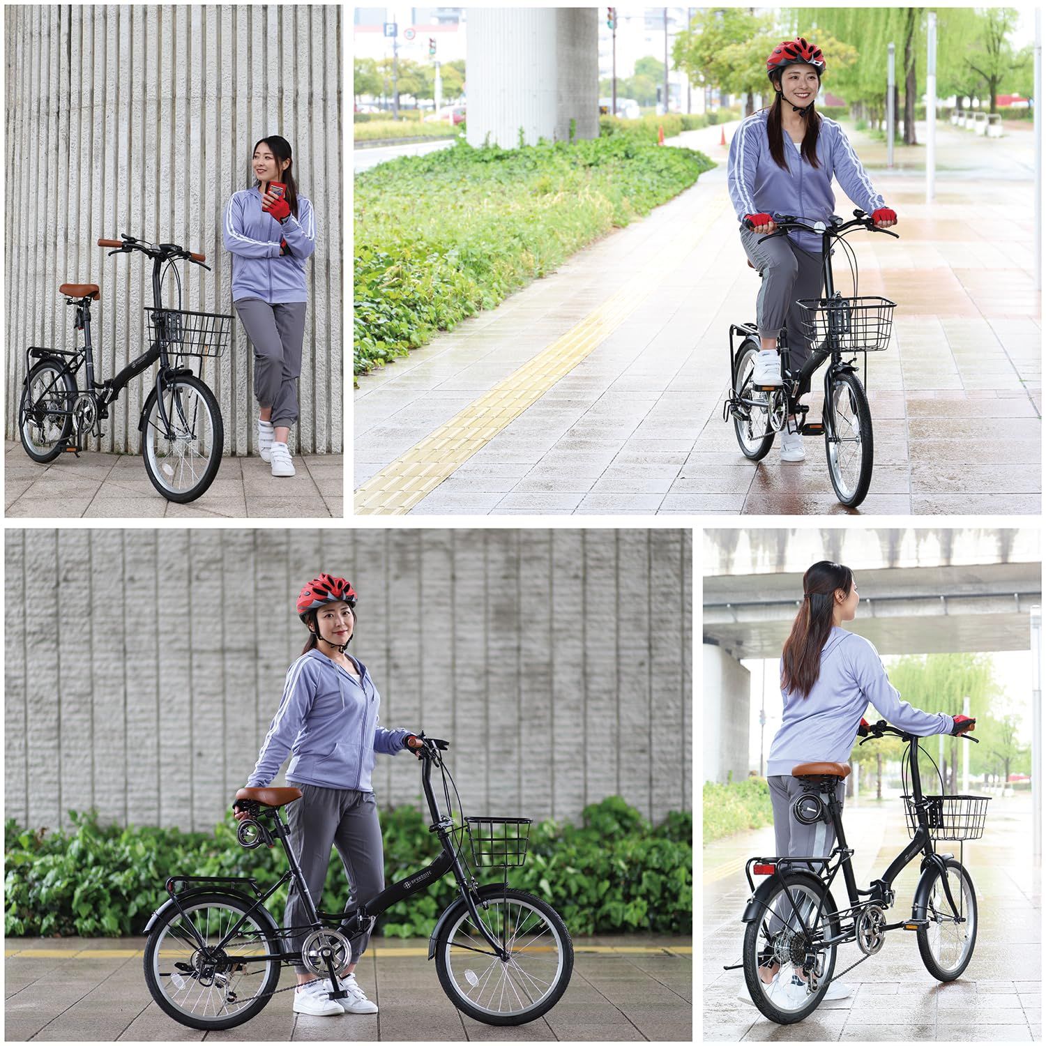 MYPALLAS(マイパラス) 折畳自転車20インチ オールインワン シマノ製 