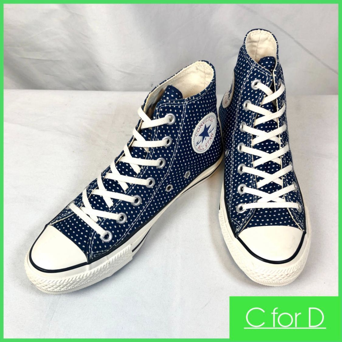 即決☆CONVERSE☆24.5cm ハイカットスニーカー コンバース