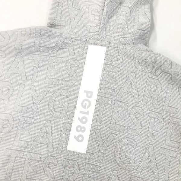 PEARLY GATES グレー パーカー サイズ：1 PEARLY GATES パーリーゲイツ 2024年モデル ニット
