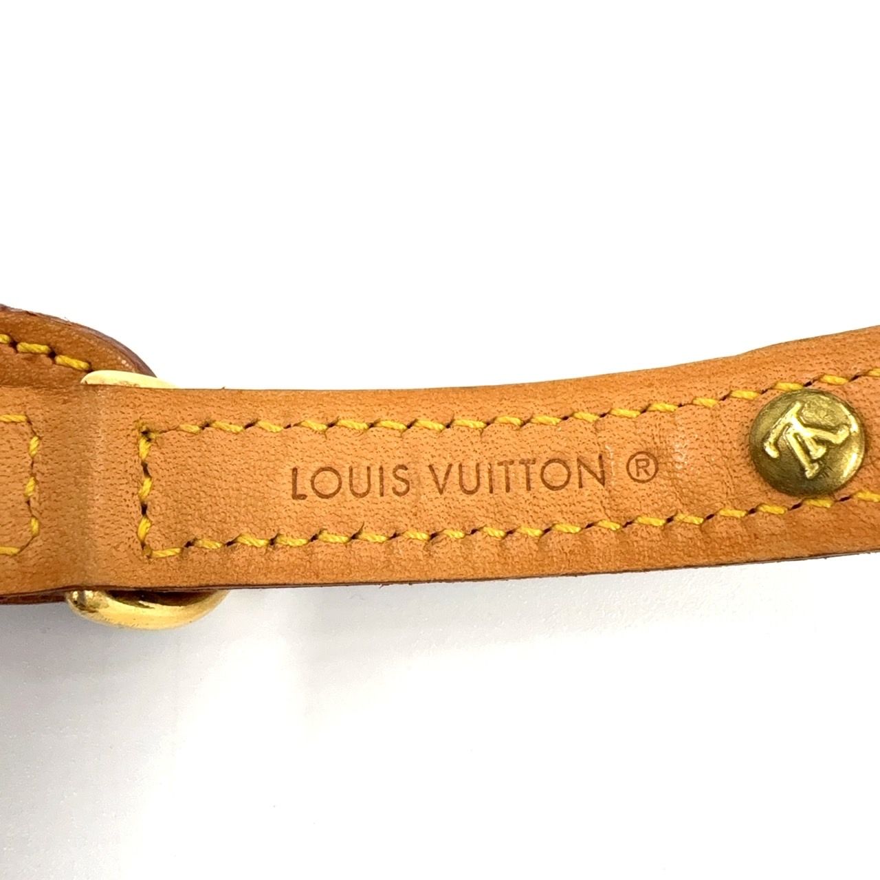 LOUIS VUITTON ペット用首輪 モノグラム コリエ・バクスターPM