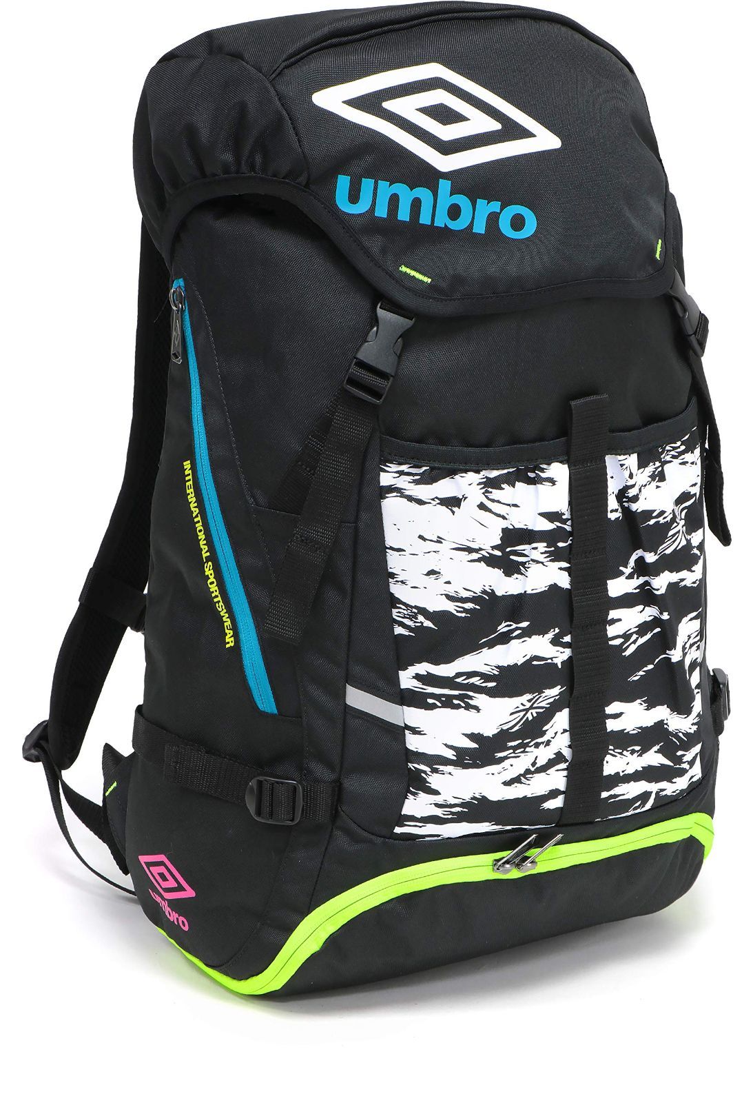 アンブロ リュックサック バックパック サッカー30L ボール収納 多機能ポケット シューズクローゼット キッズ ジュニア メンズ