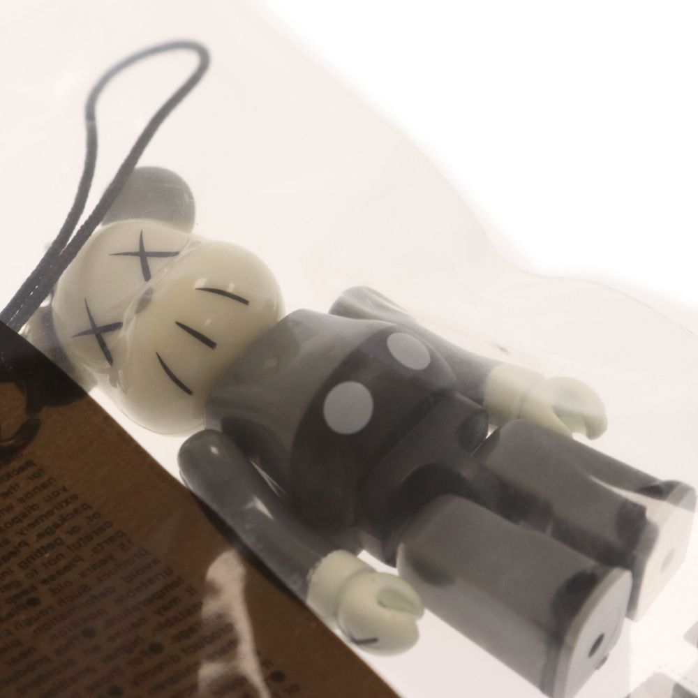 MEDICOM TOY - MEDICOM TOY メディコムトイ BE@RBRICK 70% KAWS Original Fake ベアブリック カウズ オリジナルフェイク ストラップ キーホルダー フィギュア 人形 グレー MEDICOM TOY (メディコムトイ) BE@RBRICK 70% KAWS Original