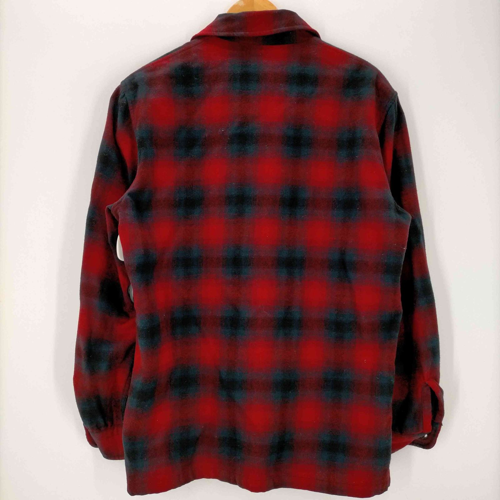 ペンドルトン PENDLETON 60s オンブレチェック クルミボタン ウール 3B