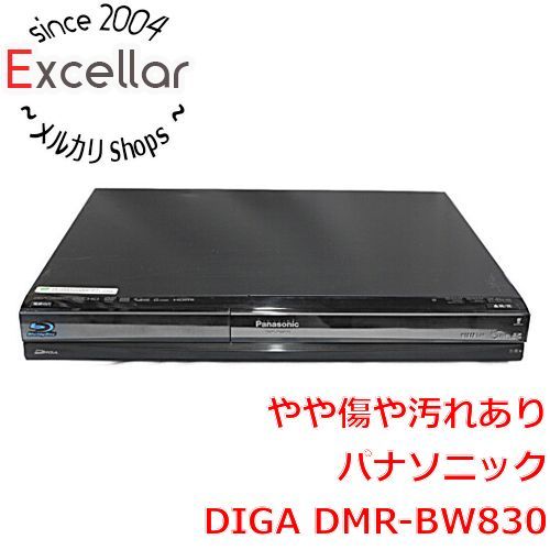 Panasonic HDD/BDレコーダー DMR-BW830 HDD 500GB 同時2番組録画対応 動作品 パナソニック 地デジ BS CS対応可 付属品あり Panasonic ブルーレイレコーダー DIGA DMR BW830 bn:6] Panasonic