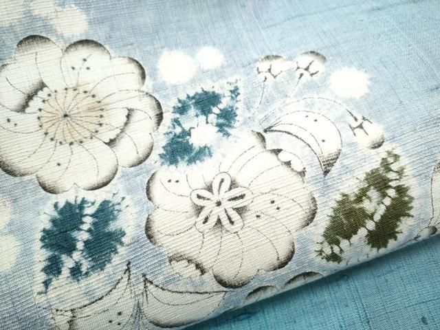 平和屋着物○京都府指定無形文化財 染色作家 小倉建亮の弟子 市瀬史郎  