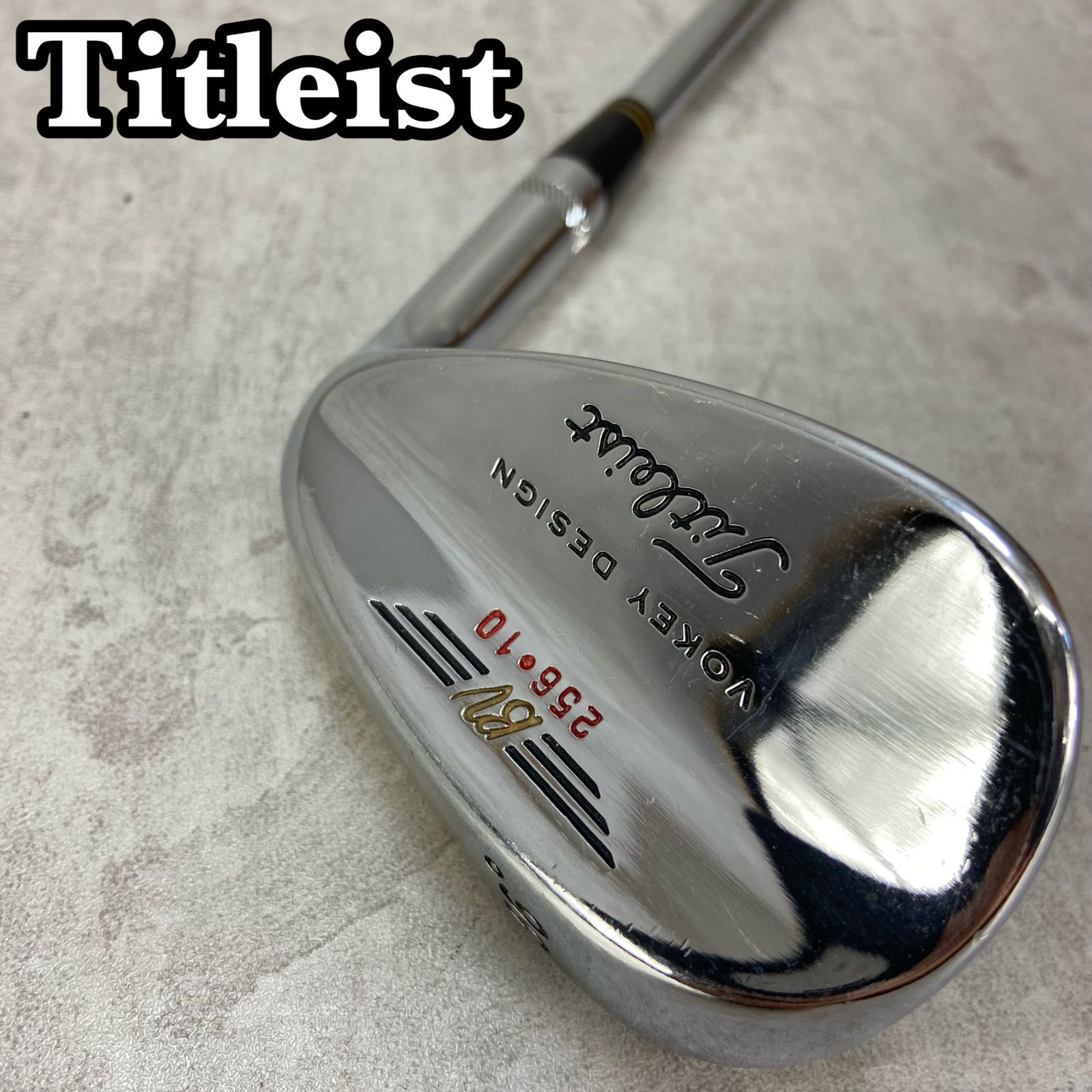 Titleist タイトリスト VOKEY DESIGN ボーケイデザイン メンズゴルフウェッジ スチール 右利き用 56° 35.25インチ  445g D-1 - メルカリ