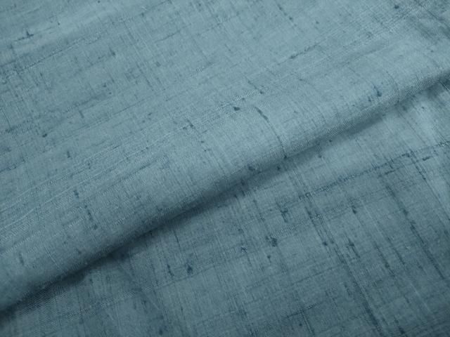 平和屋着物▽生紬 単衣 御召茶色 正絹 逸品 DAAS1151ud