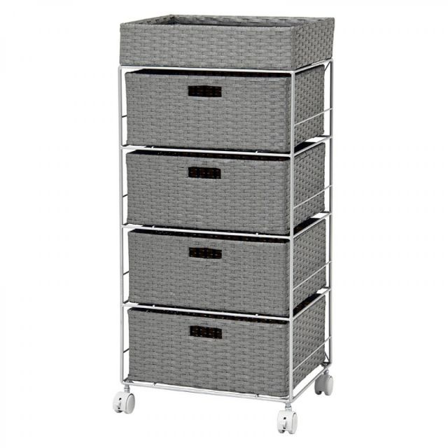 萩原 Hagihara RAN-2411GY ランドリー 新生活 インテリア 家具おしゃれ