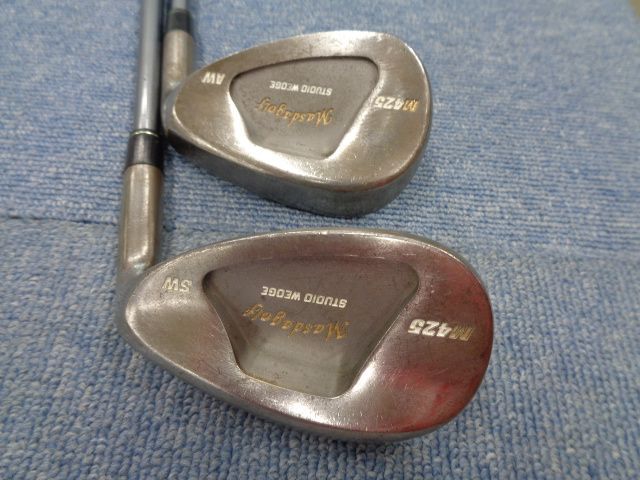 マスダゴルフ Masdagolf M425 ノーメッキ MCI 100 Sシャフト AW.SW 2本セット ウェッジ 100070