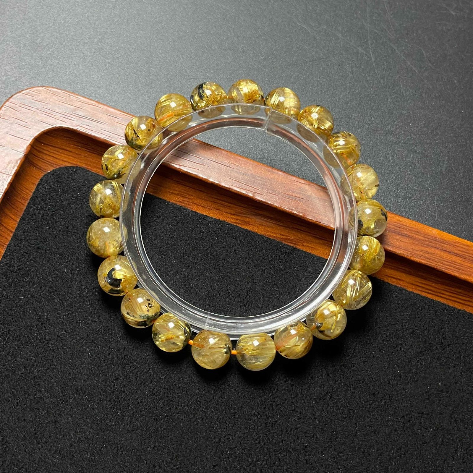 【金運・仕事運上昇】満ち満ち！タイチンルチルスフィア⭐️ N161 金運・仕事運上昇】満ち満ち！タイチンルチルスフィア⭐️ N161