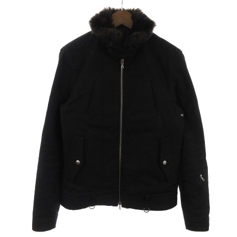 SOPHNET. ソフネット ブルゾン（その他） 黒 S 3328225J0115 SOPHNET.（ソフネット）の「LEATHER STAND COLLAR JACKET