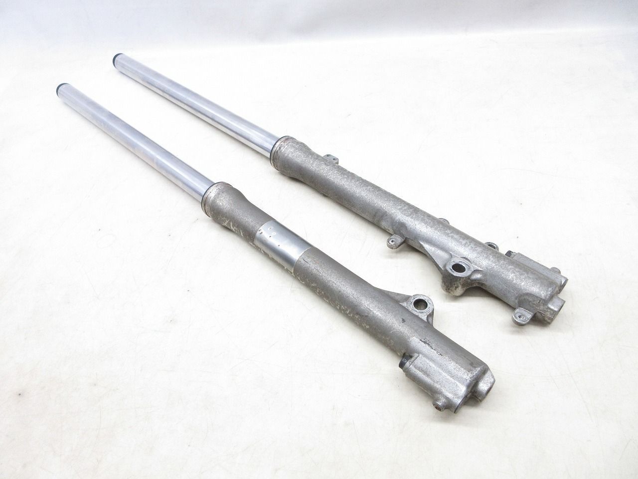 セロー225 1KH フロントフォーク、三又、トップブリッジ セロー225-1 フロントフォークフォーク径36Φ 中古バイク部品 0708Y15M