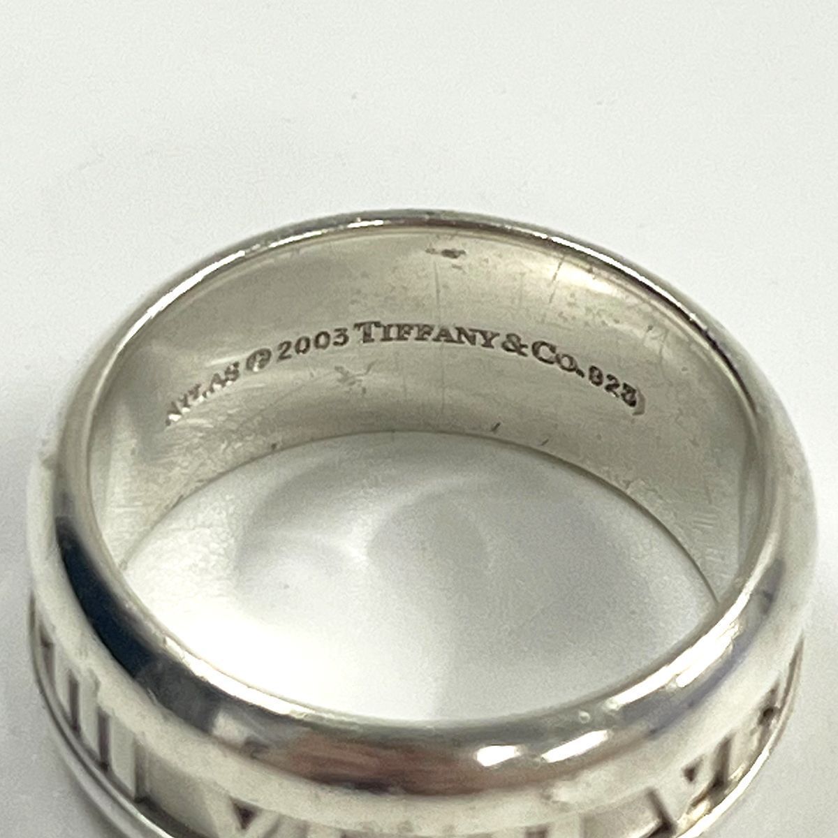 ティファニー　アトラス　2006年　限定　リング　19号　シルバー　925 ティファニー アトラス 2006年 限定 リング 19号 シルバー 925