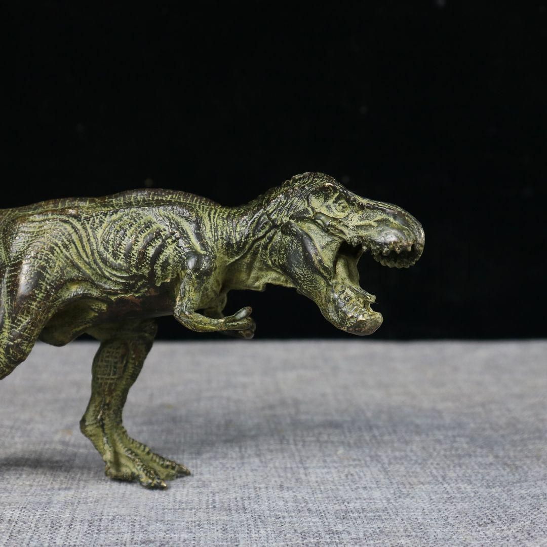 銅製 ティラノサウルス 恐竜 インテリアアクセサリーギフト置物 装飾品現代工芸品 銅製 ティラノサウルス 恐竜 インテリアアクセサリーギフト置物