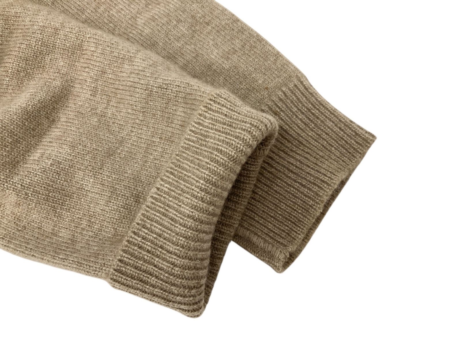 ETRO (エトロ) カシミア100％ ハイネック ハーフジップ ニット プル