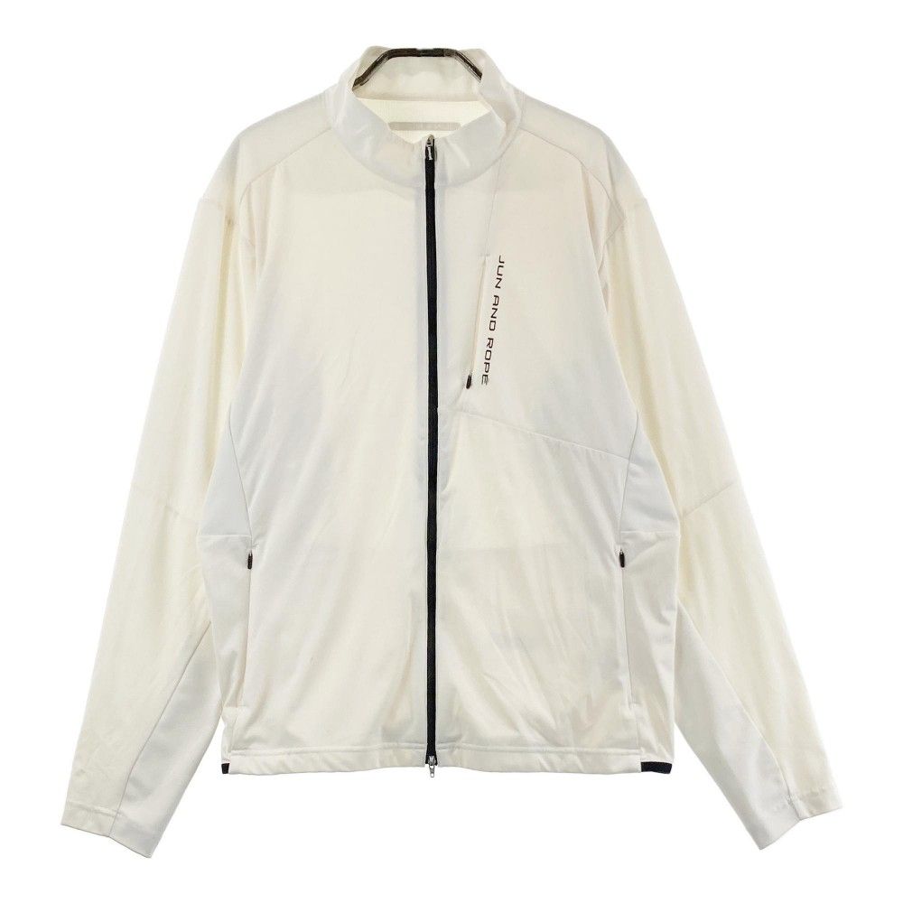 サイズ：XL JUN&ROPE ジュン アンド ロペ ジップジャケット ホワイト系