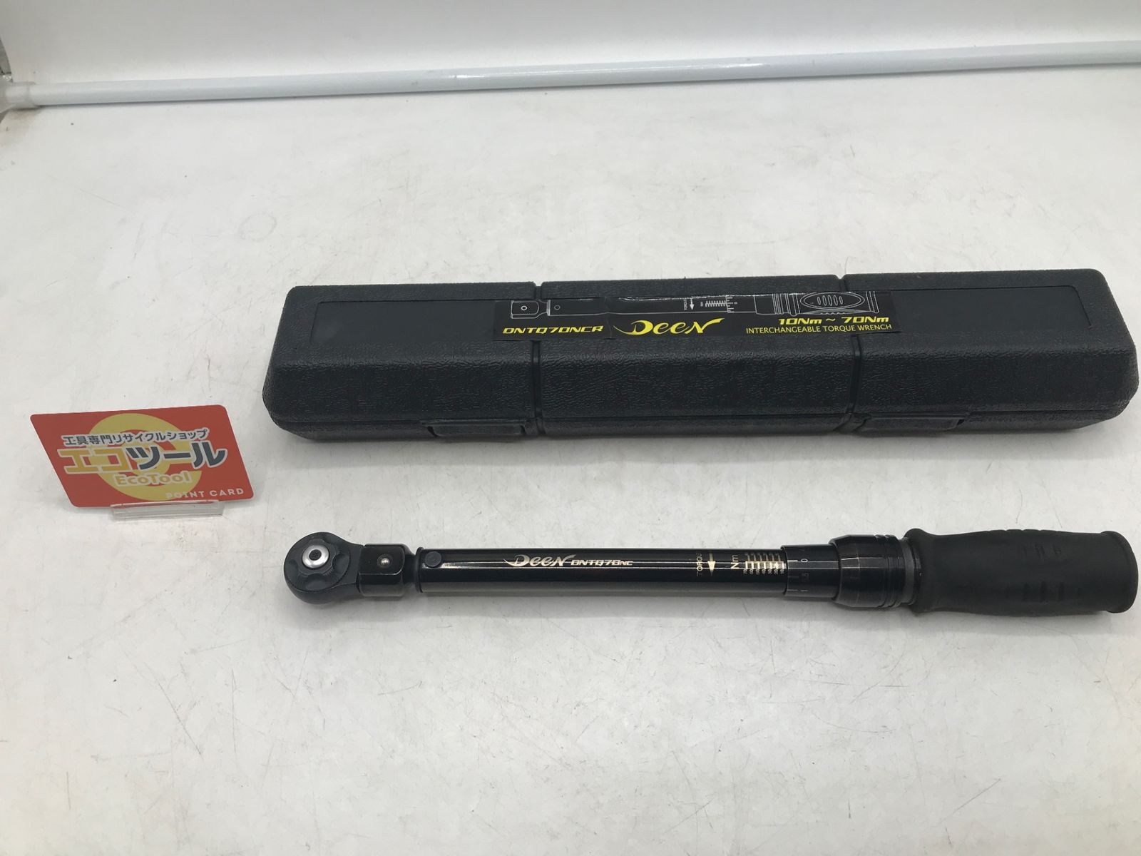 品 DEEN ディーン 3 8SQトルクレンチ 10-70Nm DNTQ70NCR IT529YQ4UX7U エコツール岡崎岩津店 M02